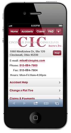 m.cincyins.com website preview